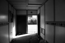 Abandoned School Entrance