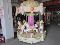 Children's Carousel In Door