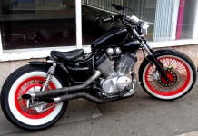 Custom Painted Motorcycle