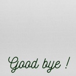 Good Bye Text