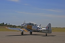 Harvard Taxiing Out