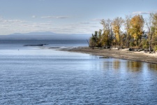 Lake Champlain At Mouth Of Winooski