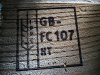 Marking TAG Wood Pallet