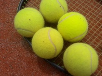 Tennis Balls And Rackets