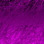 Purple Abstract Twiggy Background