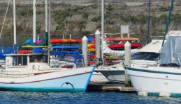 Sailboats And Kayaks