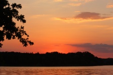 Sunset At Lake Murray Oklahoma