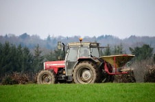 Tractor In The Fields