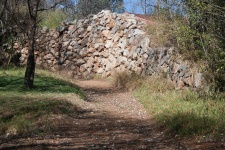 Wall Packed With Stones
