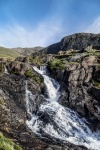 Waterfall Landscape In Snowdonia