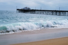 Waves At The Pier