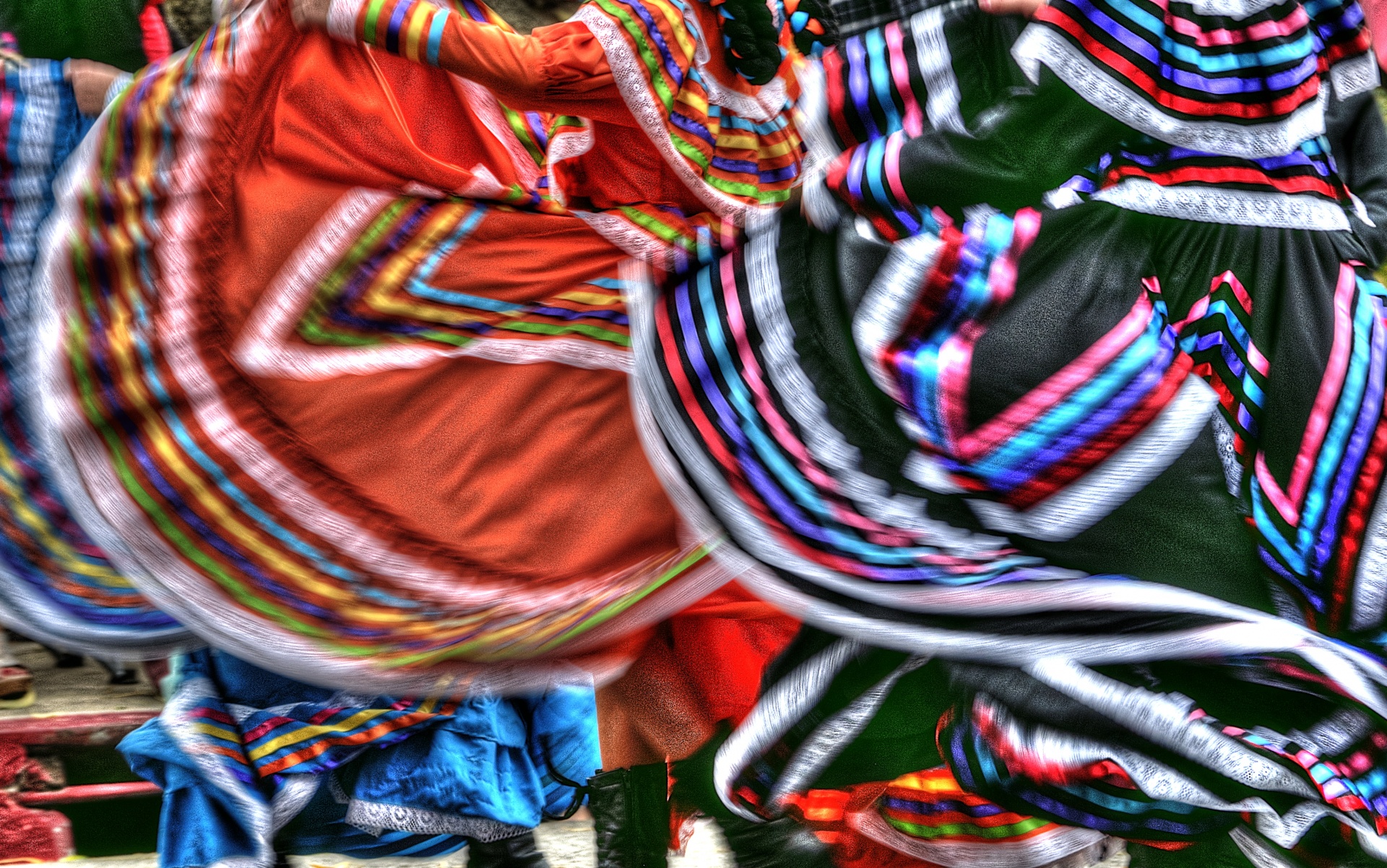 Latin Dance Skirts