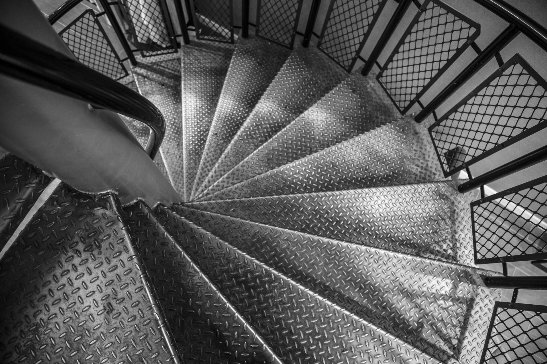 Modern Metallic Stairs