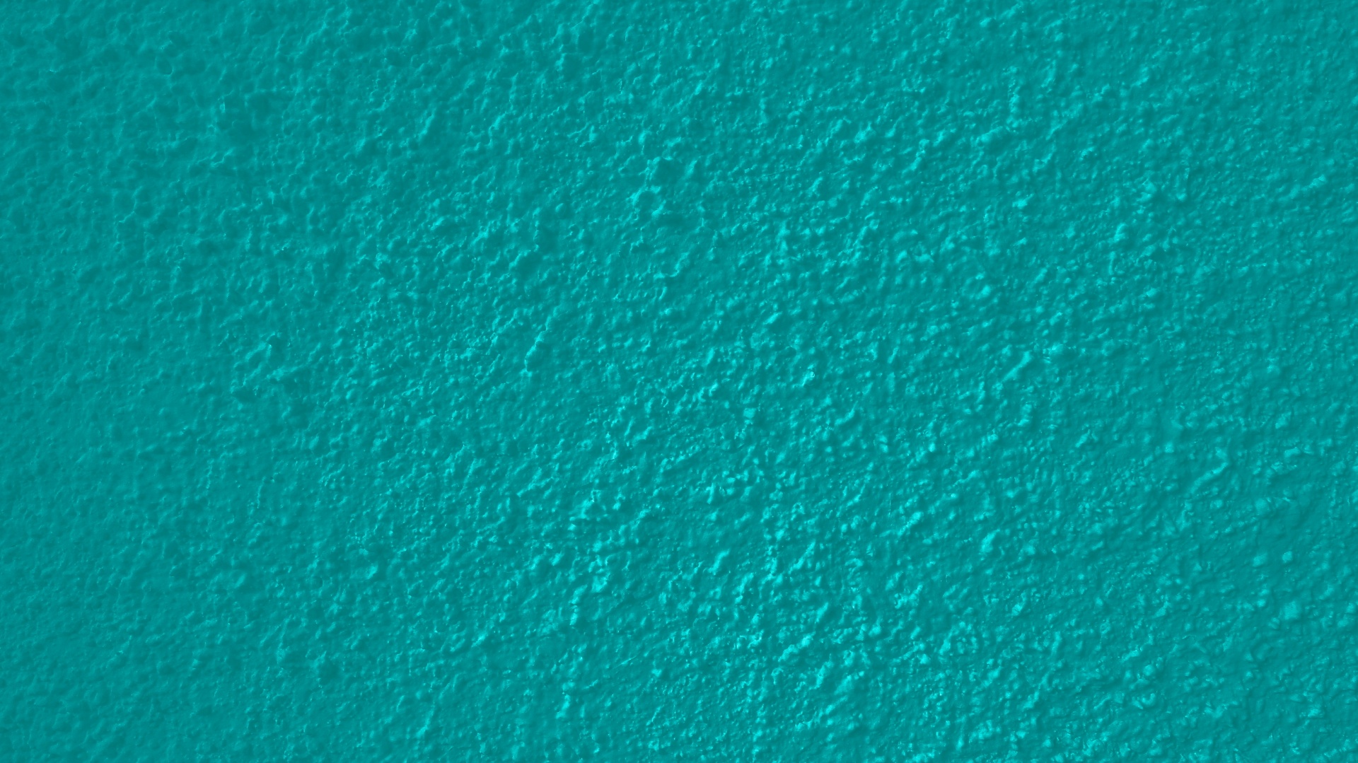 Turquoise Plastered Wall