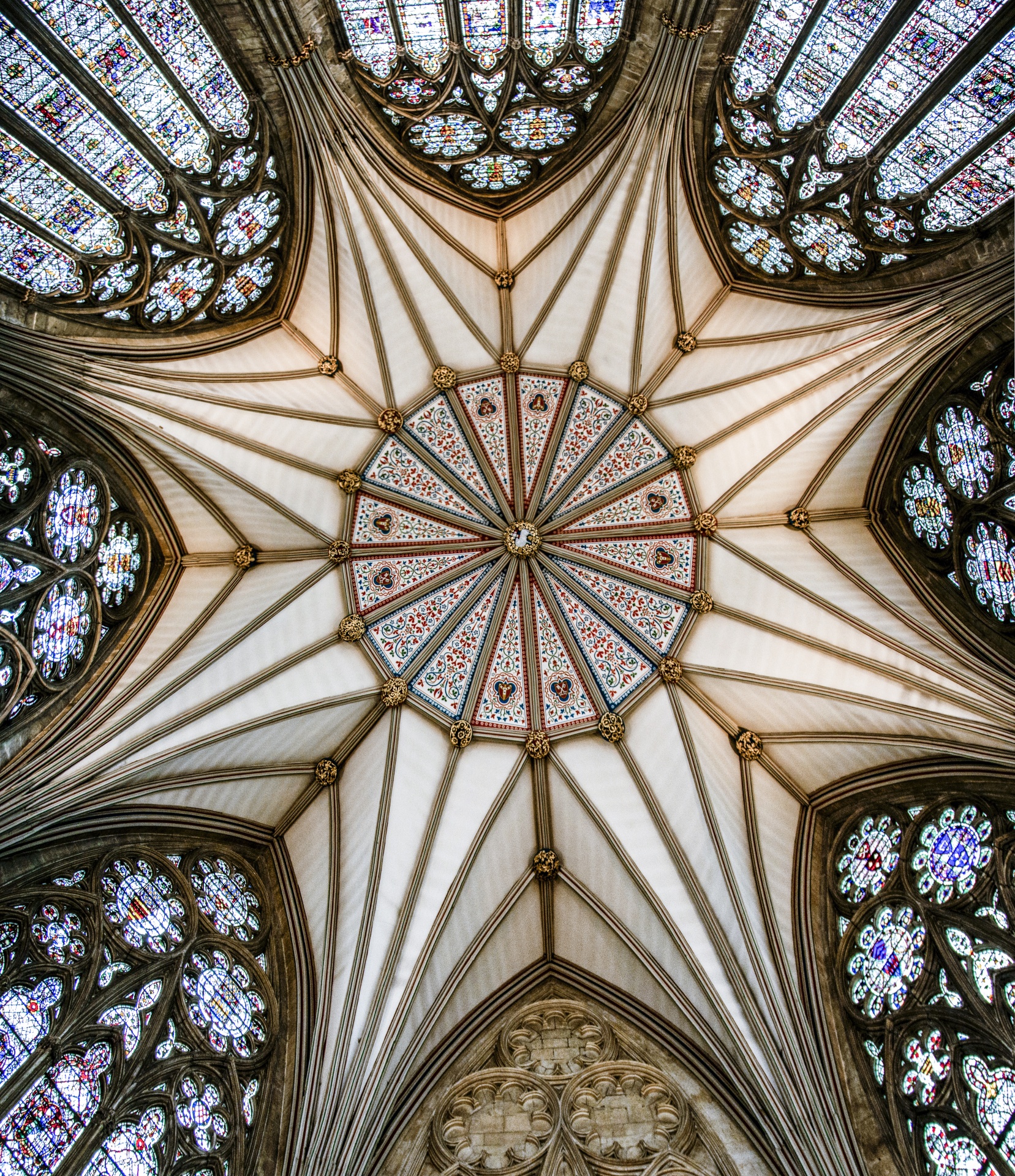 Yorkminster Chapter House Ceiling
