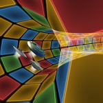 3d Color Tunnel 1
