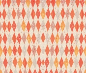 Argyle Pattern Background Orange