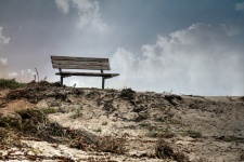 Bench On Hill