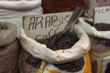 Coffee For Sale At The Market
