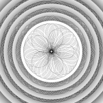 Concentric Flower Spirograph