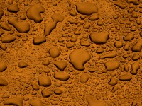 Golden Brown Background Droplets