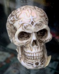 Gothic Style Human Skull