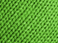 Green Knitted Wool Background
