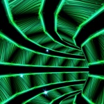Green Neon Tunnel