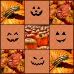 Halloween Pumpkin Collage