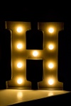 Illuminated Letter H