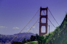 Impressionist Golden Gate Bridge