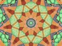 Kaleidoscope Pattern Background