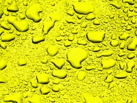 Lemon Background Water Droplets