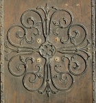 Old Wooden Door Design Background