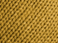 Olive Green Knitted Wool Background