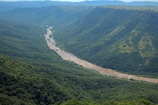 Oribi Gorge Canyon With River