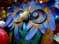 Ornamental Birds Face