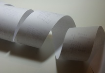 Paper Register Slip