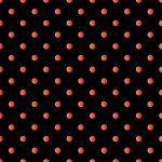 Polka Dots Red Black