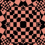 Red Black Checkerboard