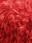 Red Thick Furry Background