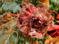Rose Christmas Ornament