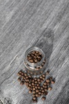 Spice On Wooden Background