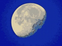 The Moon In Cartoon Form