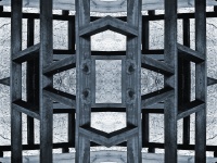 Wooden Structure Abstract