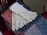Woolen Scarves And Gloves