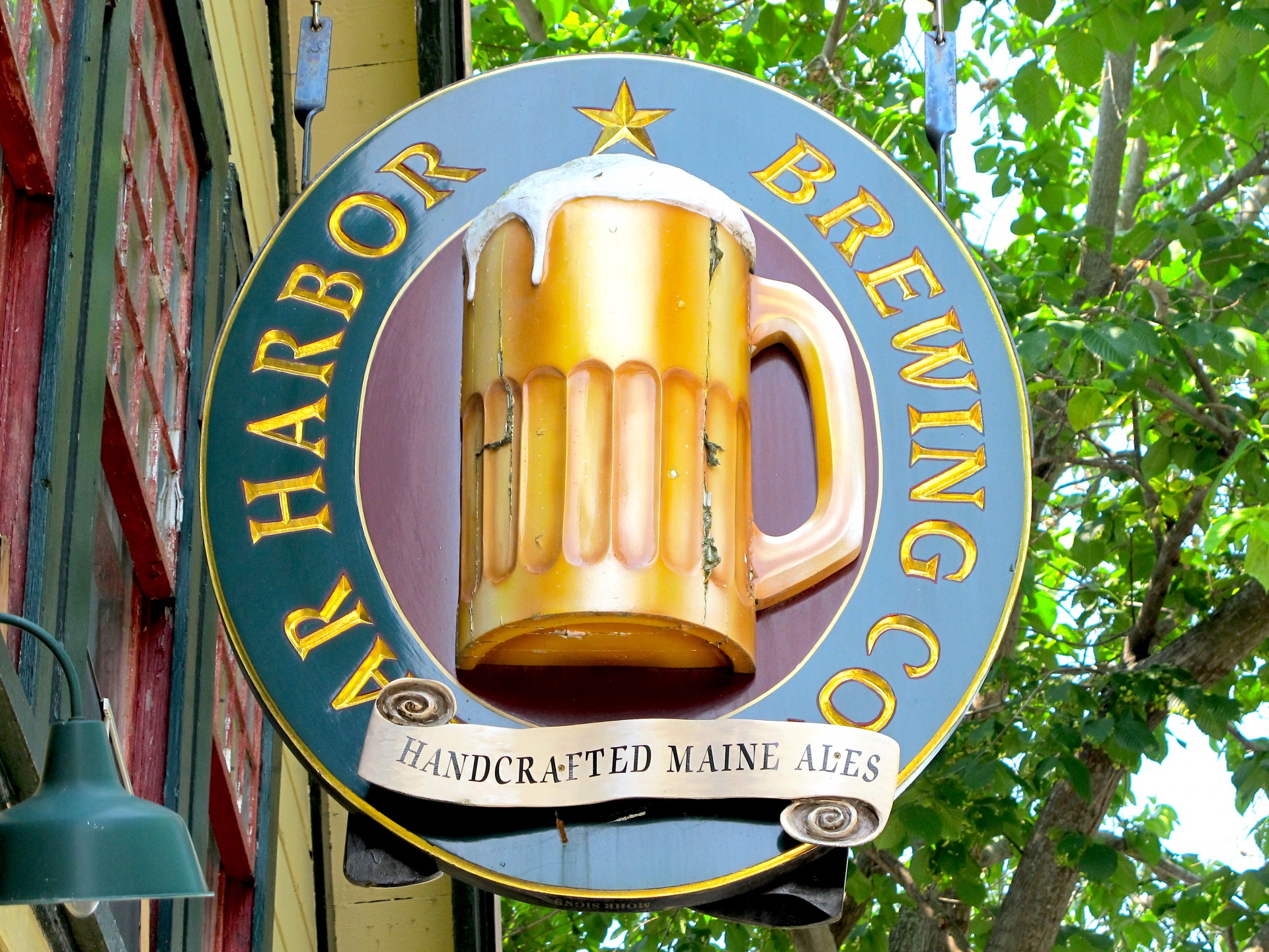Bar Harbor Brewing Company Sign