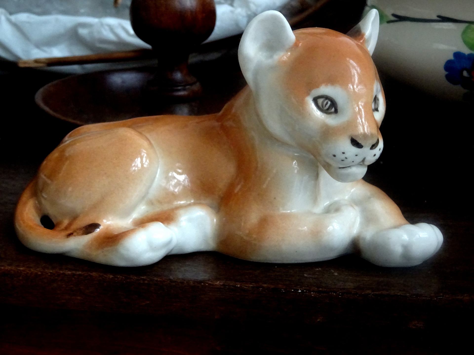 Ceramic Lion Cub