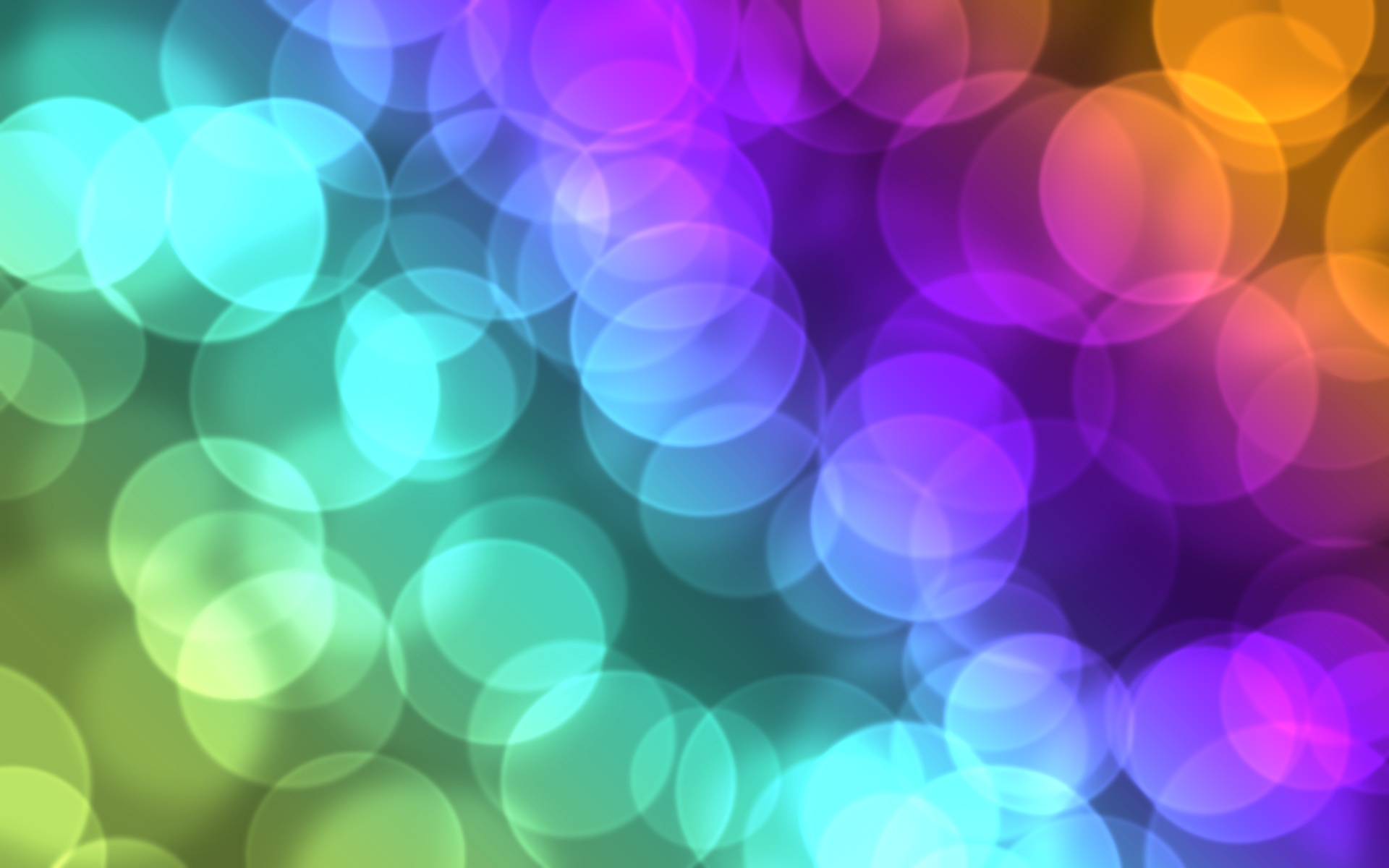 Colored Bokeh Background Green Blue