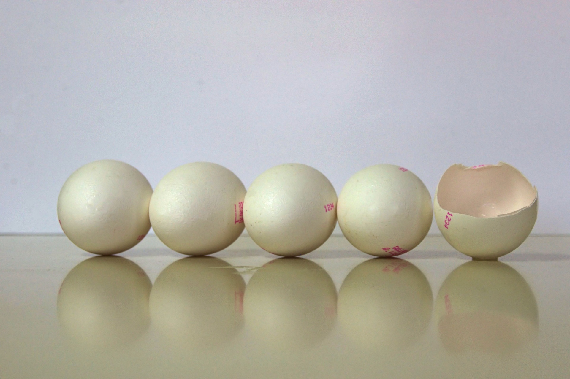 Eggs In A Row